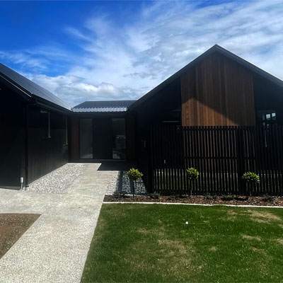 architectural new home build